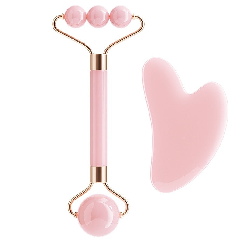Glow-Boosting Facial Massage with Jade Roller & Gua Sha