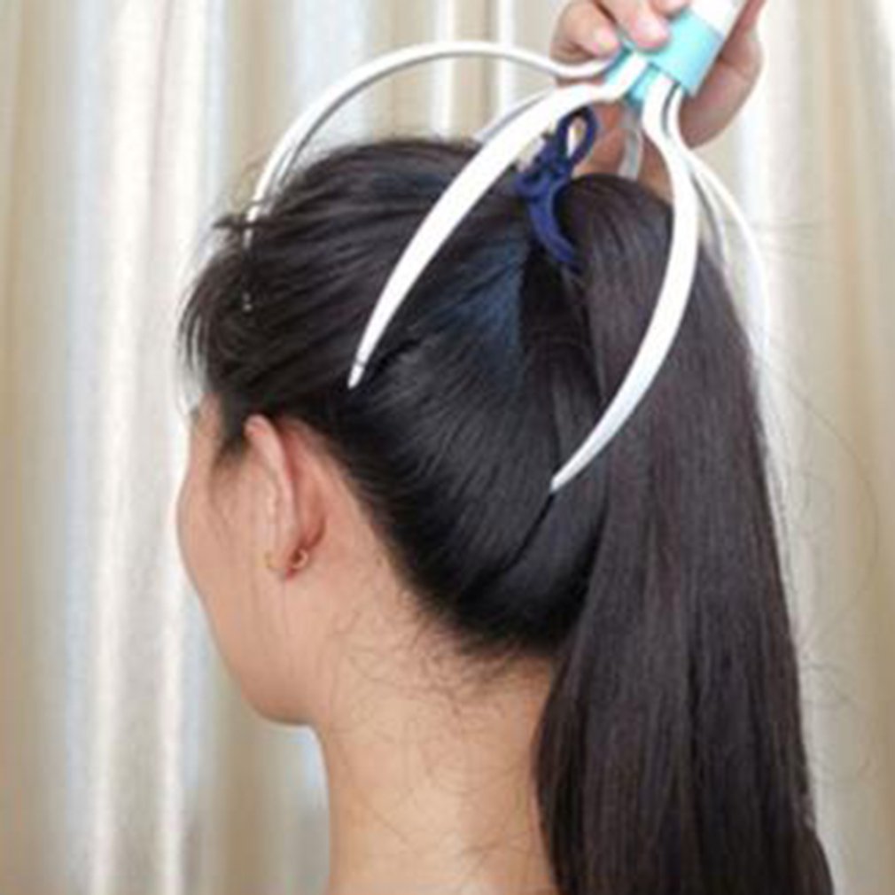 Electric Scalp Massager with 8 Claws – Relaxing Head & Body Vibration Massage Tool