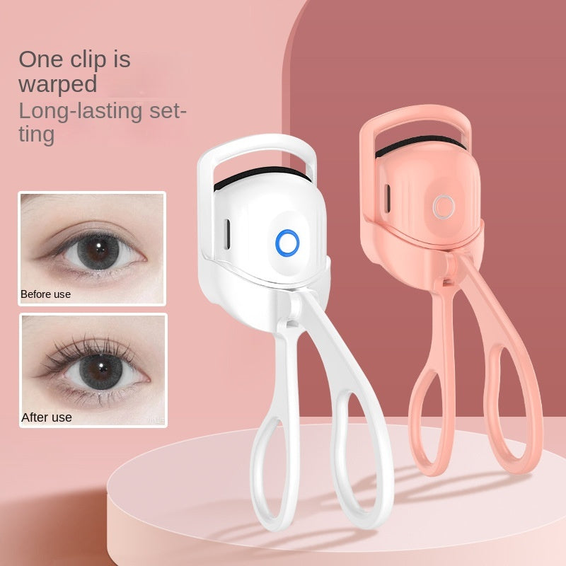 Rechargeable Heated Eyelash Curler — Long-Lasting Lift & Curl