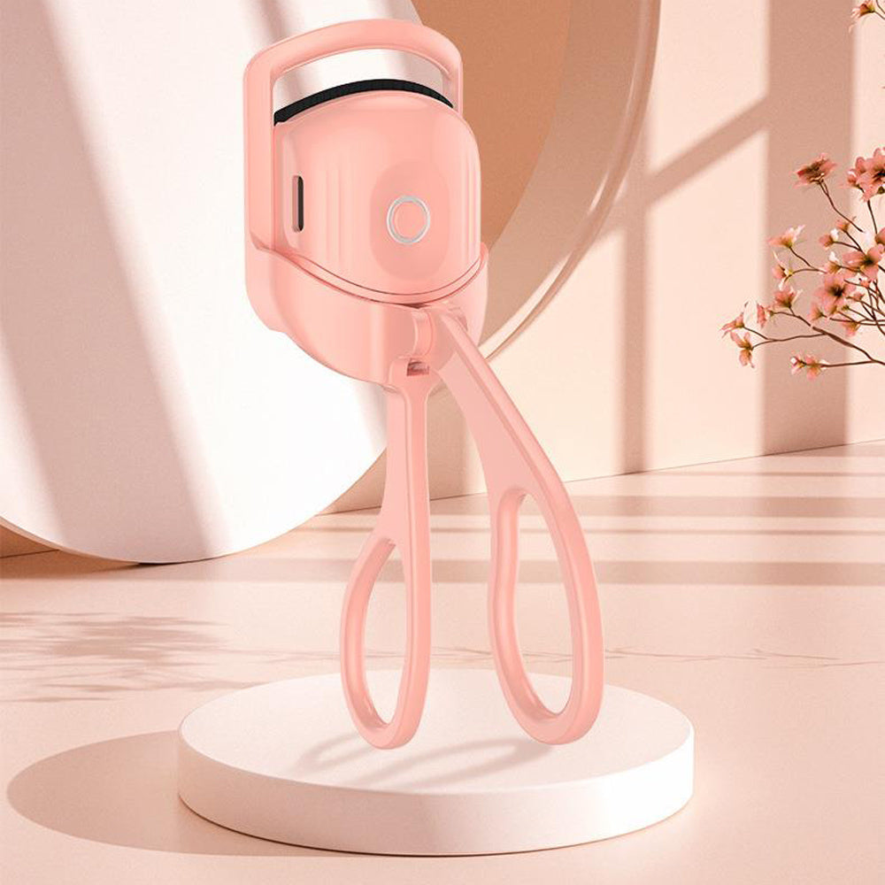 Rechargeable Heated Eyelash Curler — Long-Lasting Lift & Curl