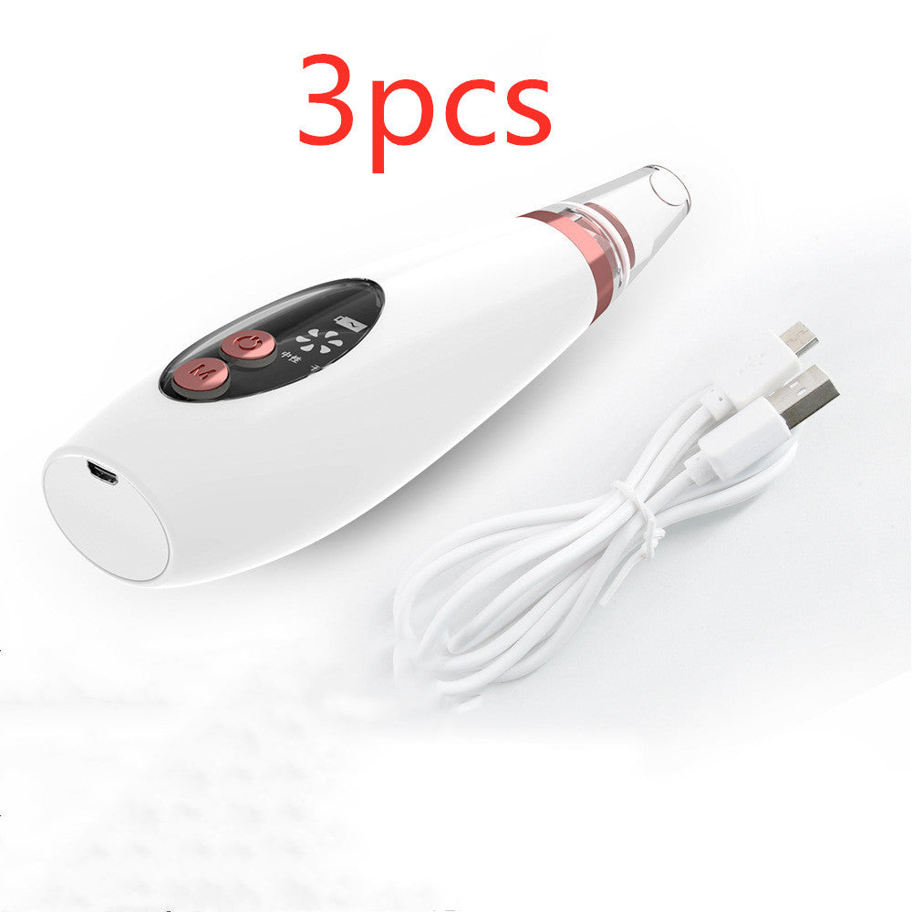 Electric Pore Cleaner & Blackhead Remover – Rechargeable Facial Vacuum Device