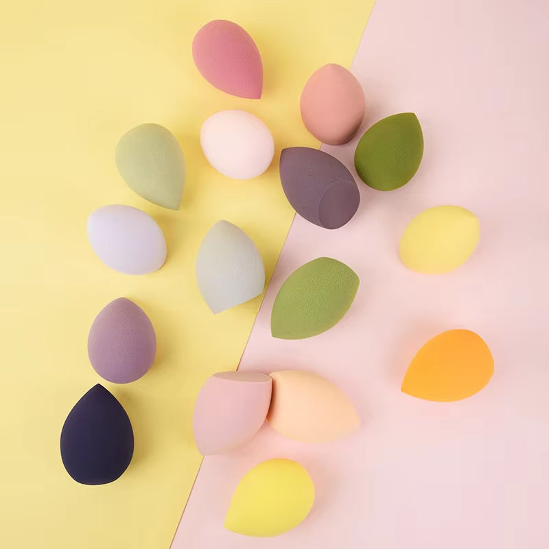 10-pcs Makeup Blender Sponge | Beauty Puff for Foundation & Powder