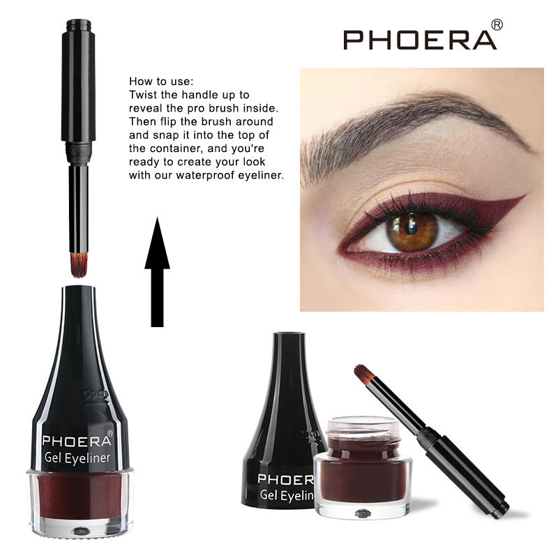 PHOERA Multicolor Eyeliner Collection – 10 Vibrant Shades