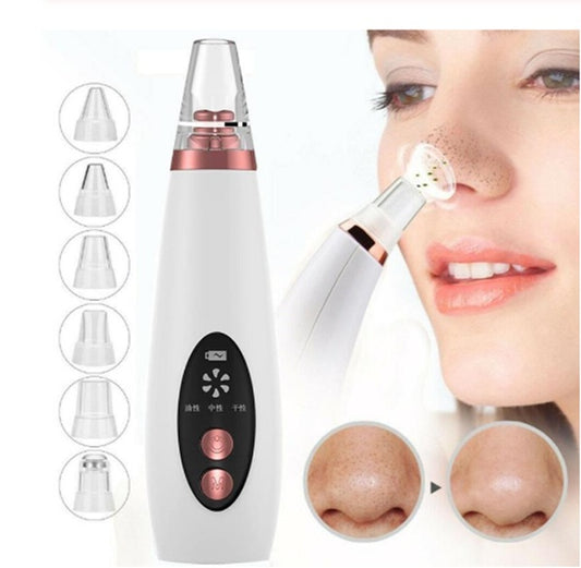 Electric Pore Cleaner & Blackhead Remover – Rechargeable Facial Vacuum Device