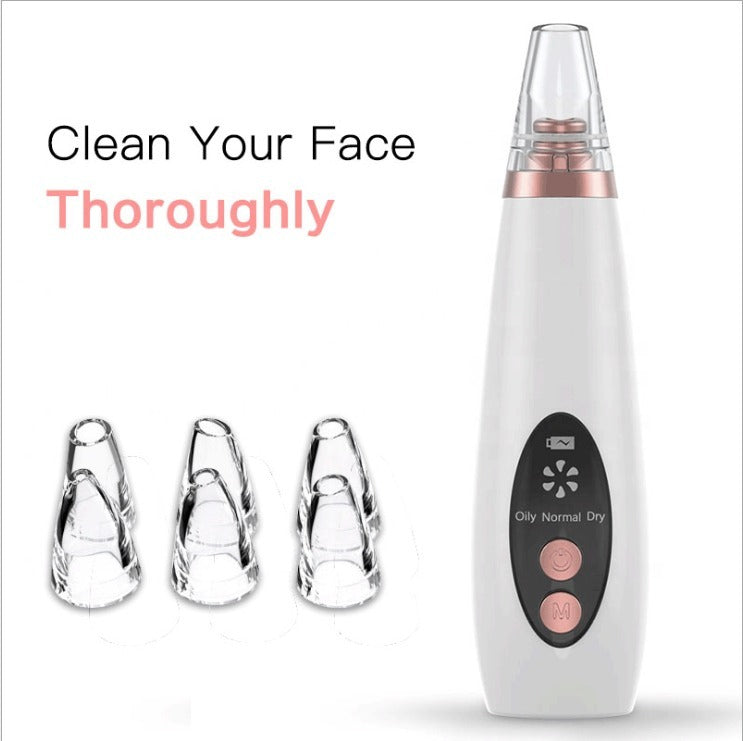 Electric Pore Cleaner & Blackhead Remover – Rechargeable Facial Vacuum Device